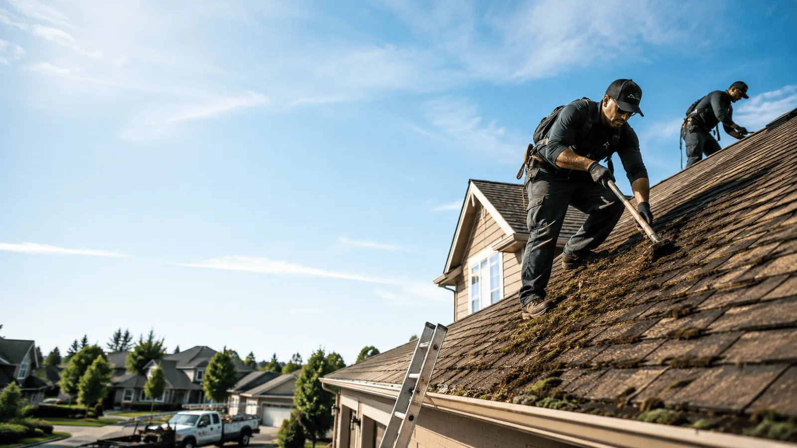 Roof Moss Removal in Newkirk, OK near me